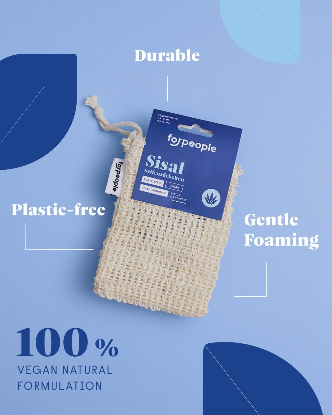 forpeople sisal soap bag – key benefits