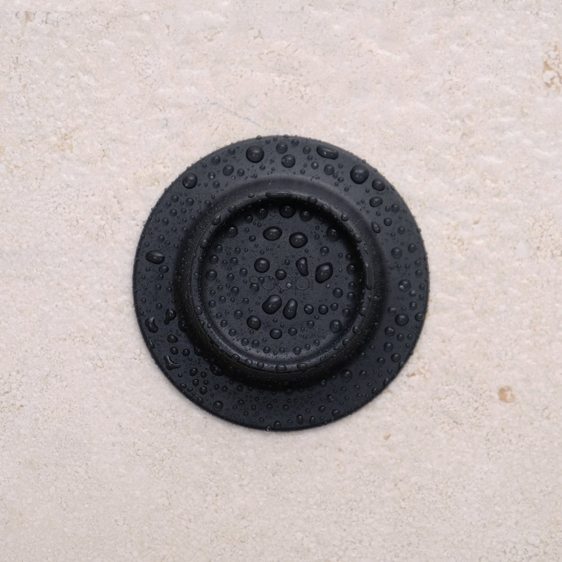 Soapi magnetic soap holder in black