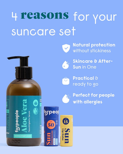forpeople Suncare Set – 4 reasons for your suncare set