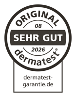Dermatest: sehr gut